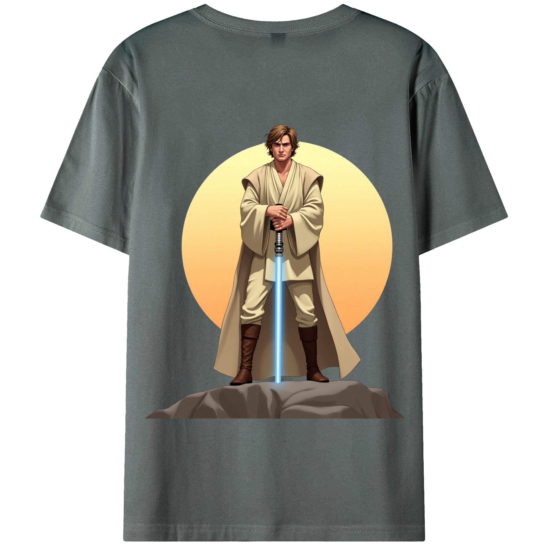 （画像用） スター・ウォーズ Star Wars 綿100％半袖Tシャツ（背面プリント）